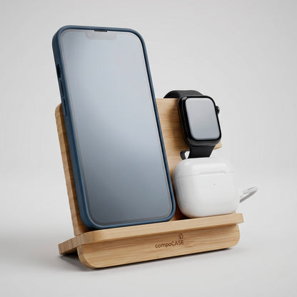Wood Wireless Charger | Triple