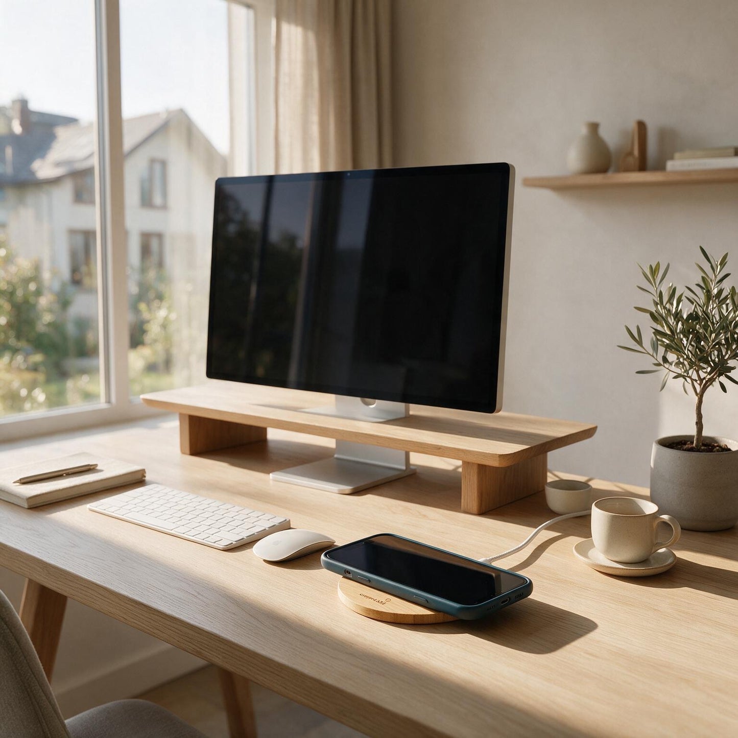 Wood Wireless Charger | Single